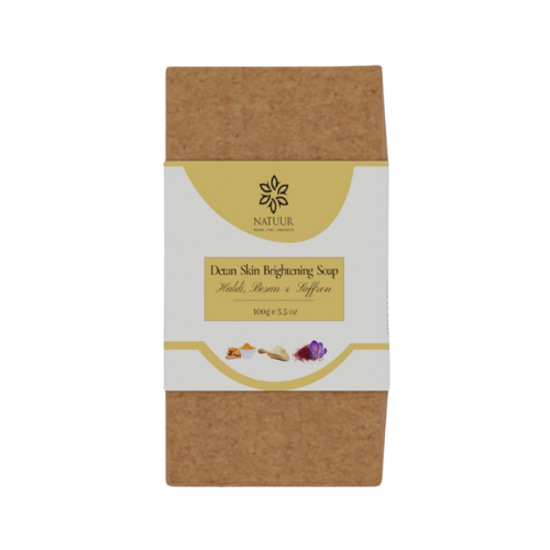 Chickpea,Turmeric & Saffron Soap Detan 100gms