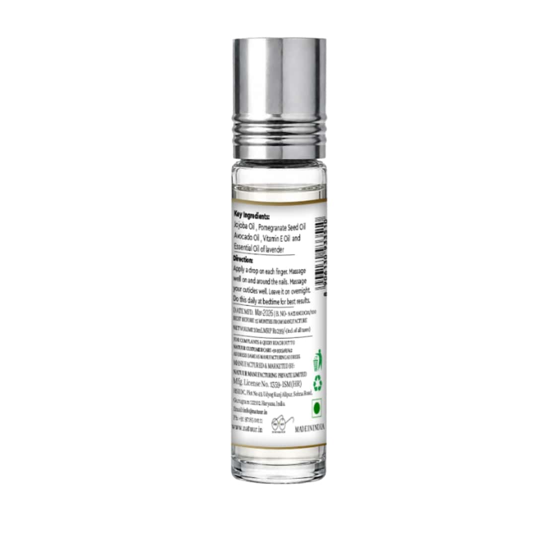Natuur cuticle repair oil - jojoba and pomegranate 10mL