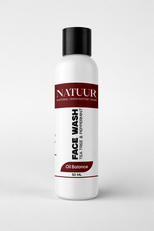Face Wash Tea tree, Peppermint & Frankincense