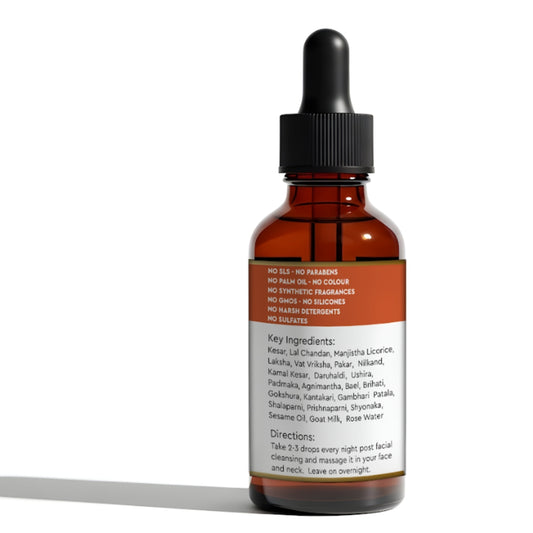 NATUUR Kumkumadi Face Serum Ayurvedic Beauty Elixir