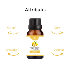 Natuur Lemon Essential Oil 10 ml Therapeutic grade