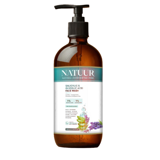 Tea Tree & Peppermint Face Wash - Cleansing for Acne-Prone Skin