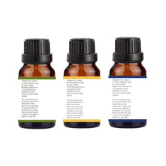 Natuur Essential Oil Rosemary, Ylang Ylang & Peppermint (Pack of 3) 10 ml Each