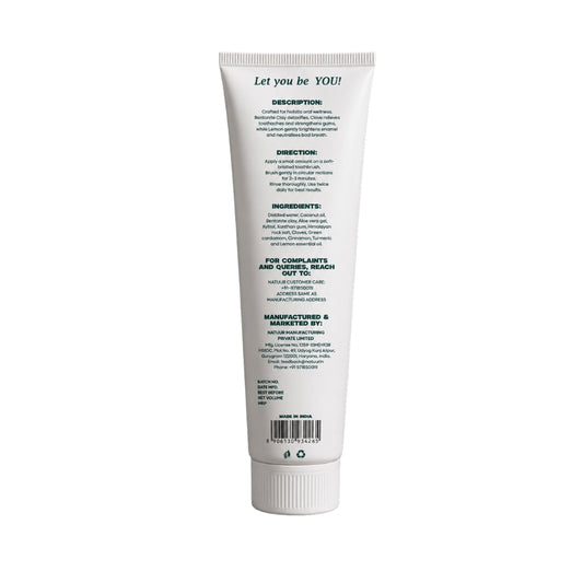 Natuur Herbal Toothpaste Cloves and Lemon 100gms