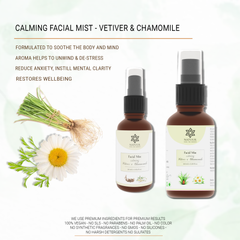 Natuur Facial Mist Vetiver and Chamomile - Calming