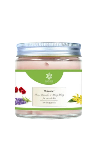 Natuur Rose Ylang Ylang Moisturiser Non-Greasy, 100gm